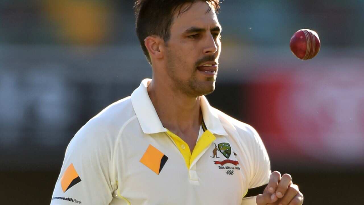 Australian bowler Mitchell Johnson