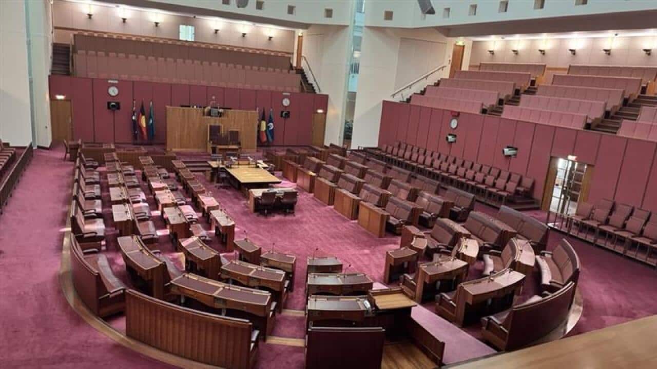 Parliament House in Canberra