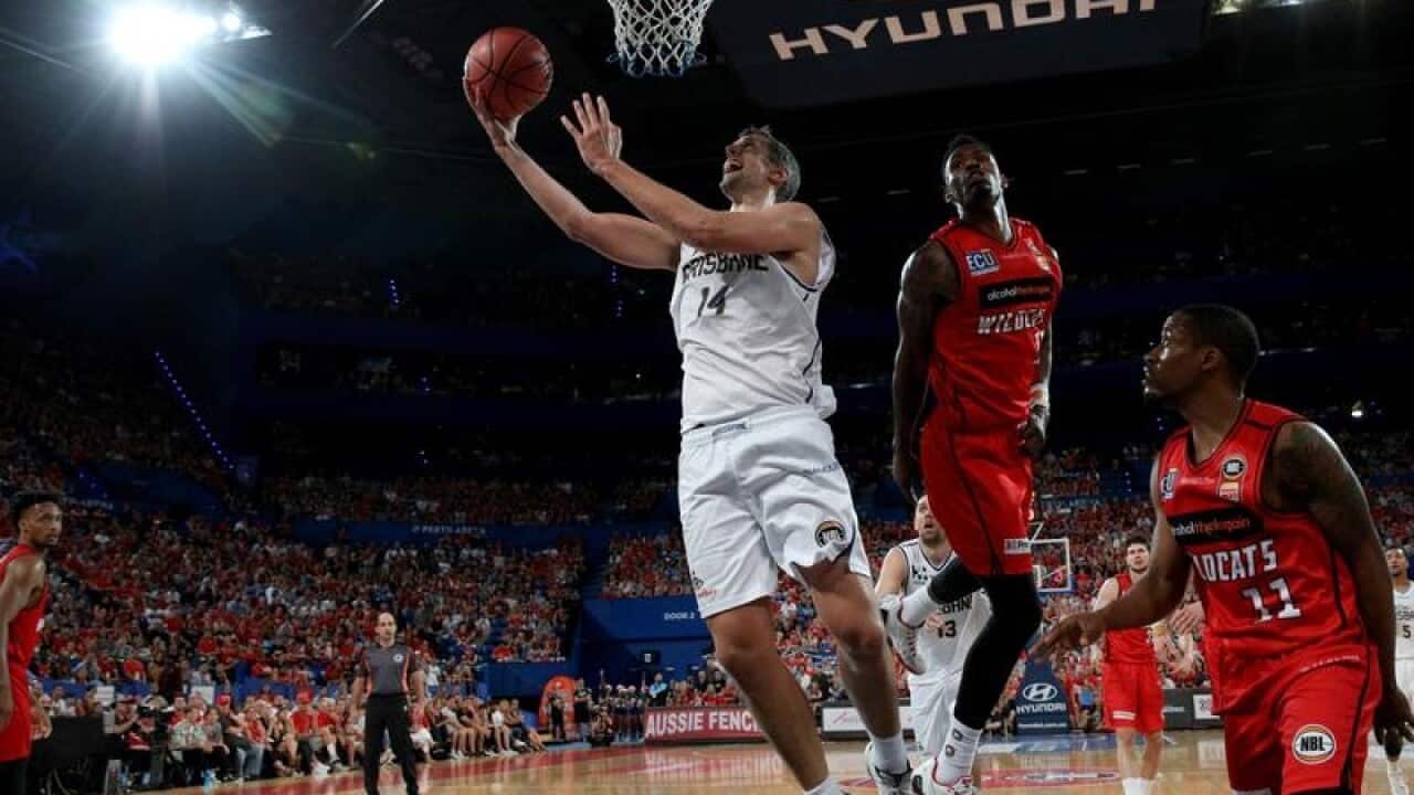 Daniel Kickert of the Brisbane Bullets