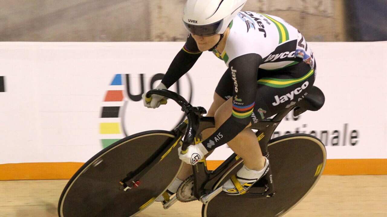 Australian cyclist Anna Meares