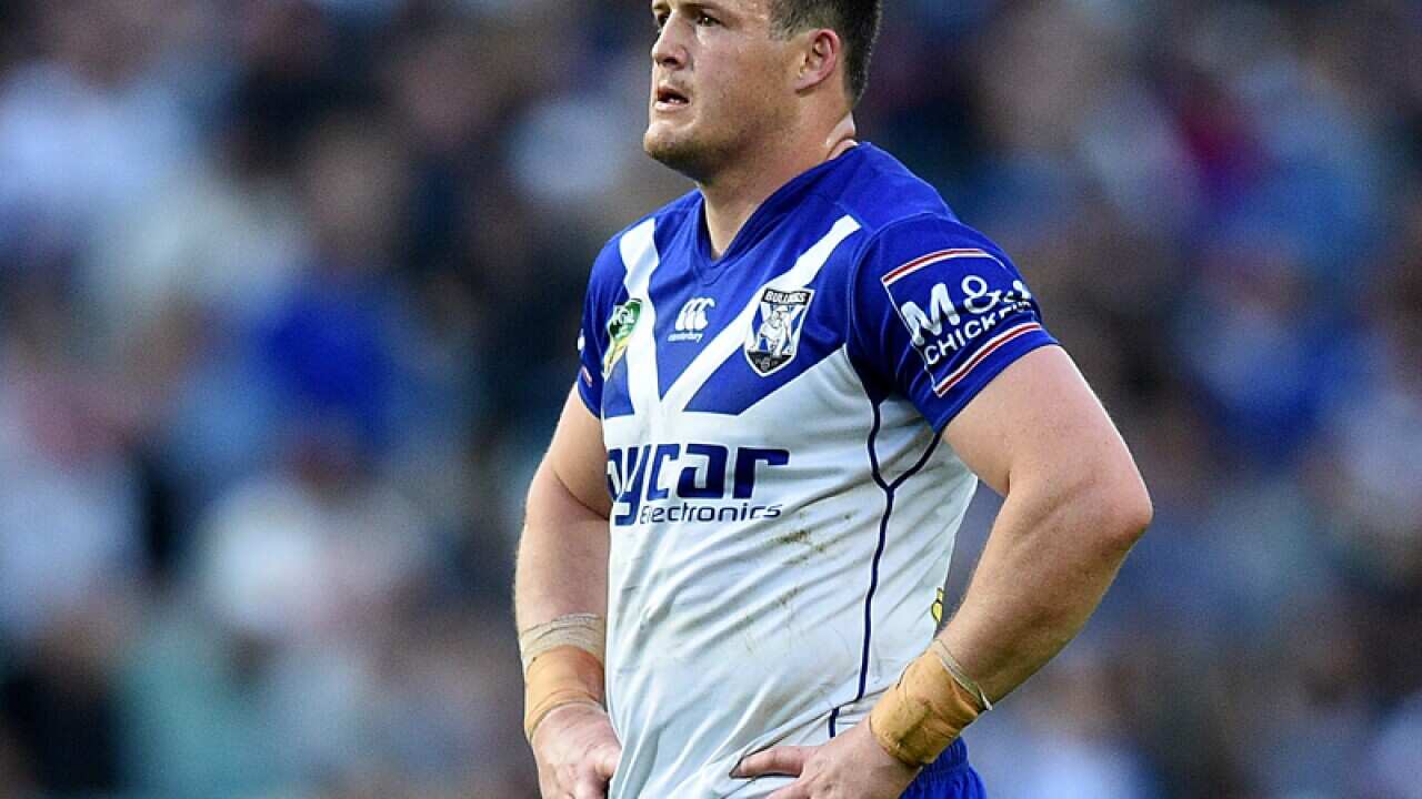 Josh Morris of the Bulldogs