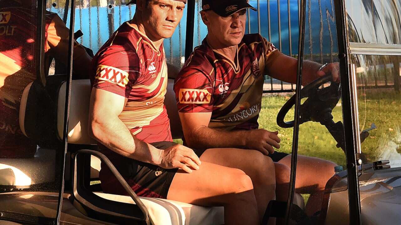 Queensland State of Origin halfback Cooper Cronk