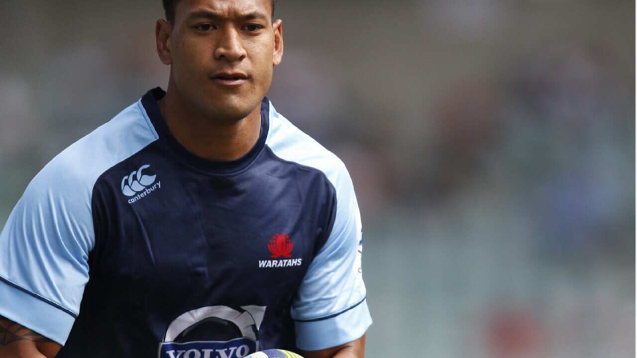 Dual international Israel Folau