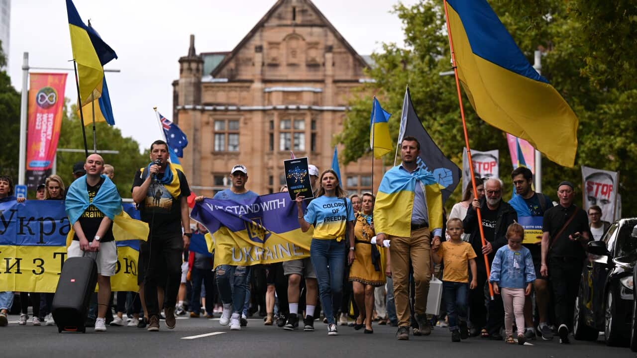UKRAINE ONE YEAR ANNIVERSARY VIGIL