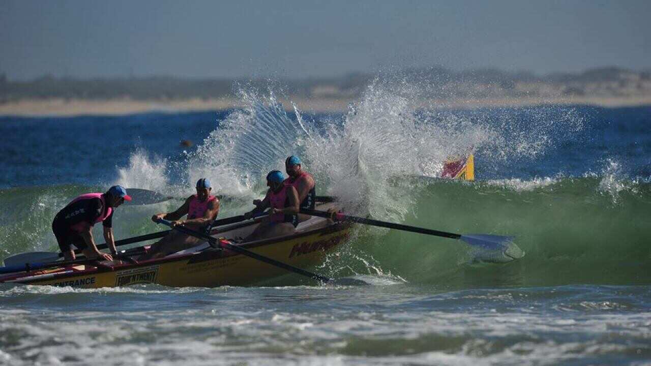 Trainin for the centennary recreation of the Gallipoli landing
