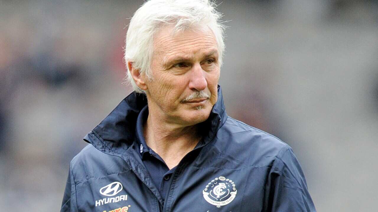 Carlton coach Mick Malthouse