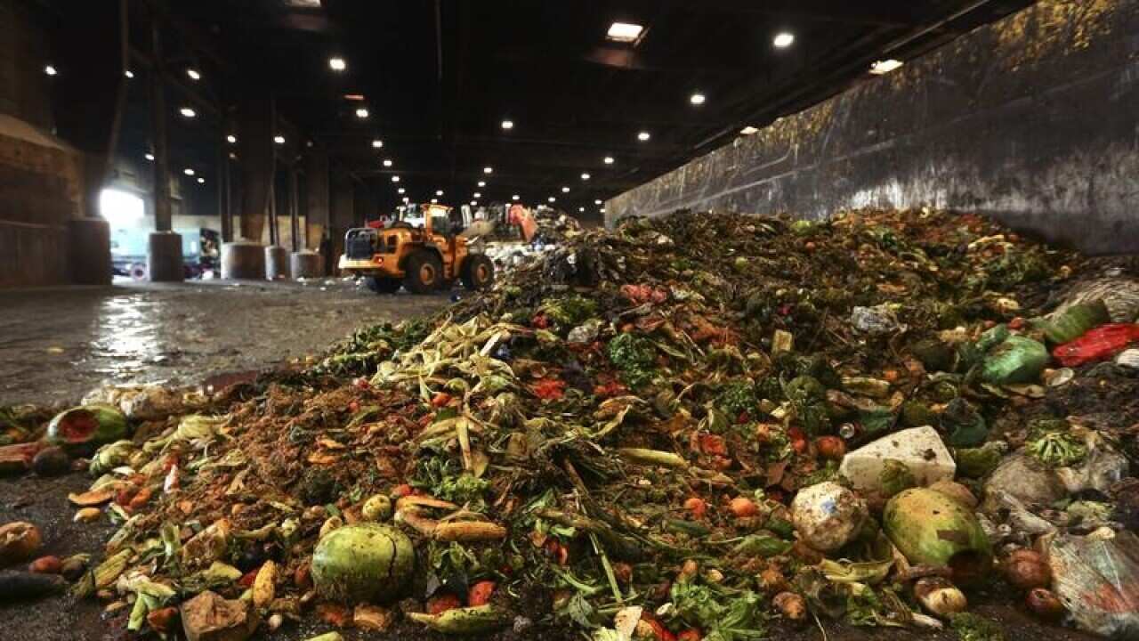 Waste Management facility in North Brooklyn