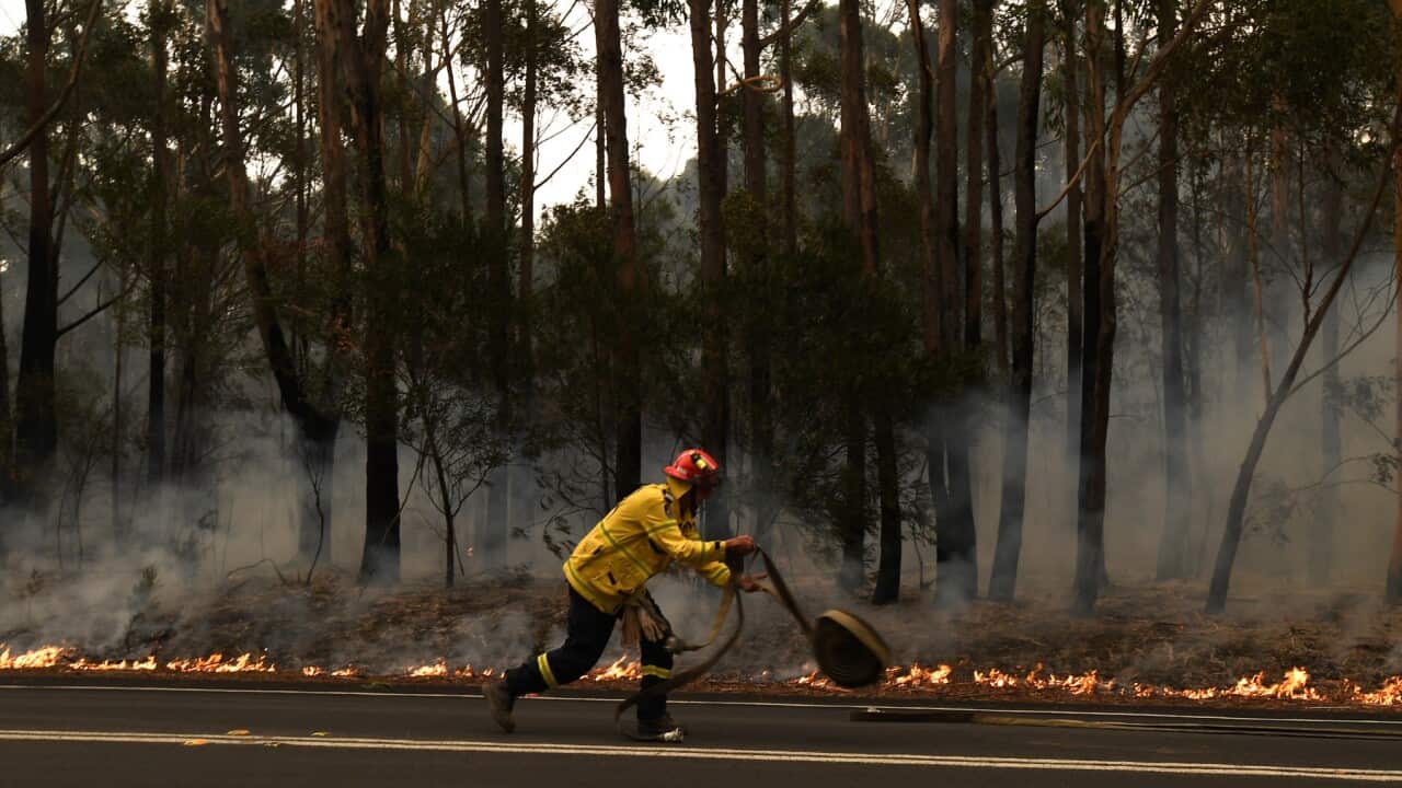 Rural Fire service volunteers