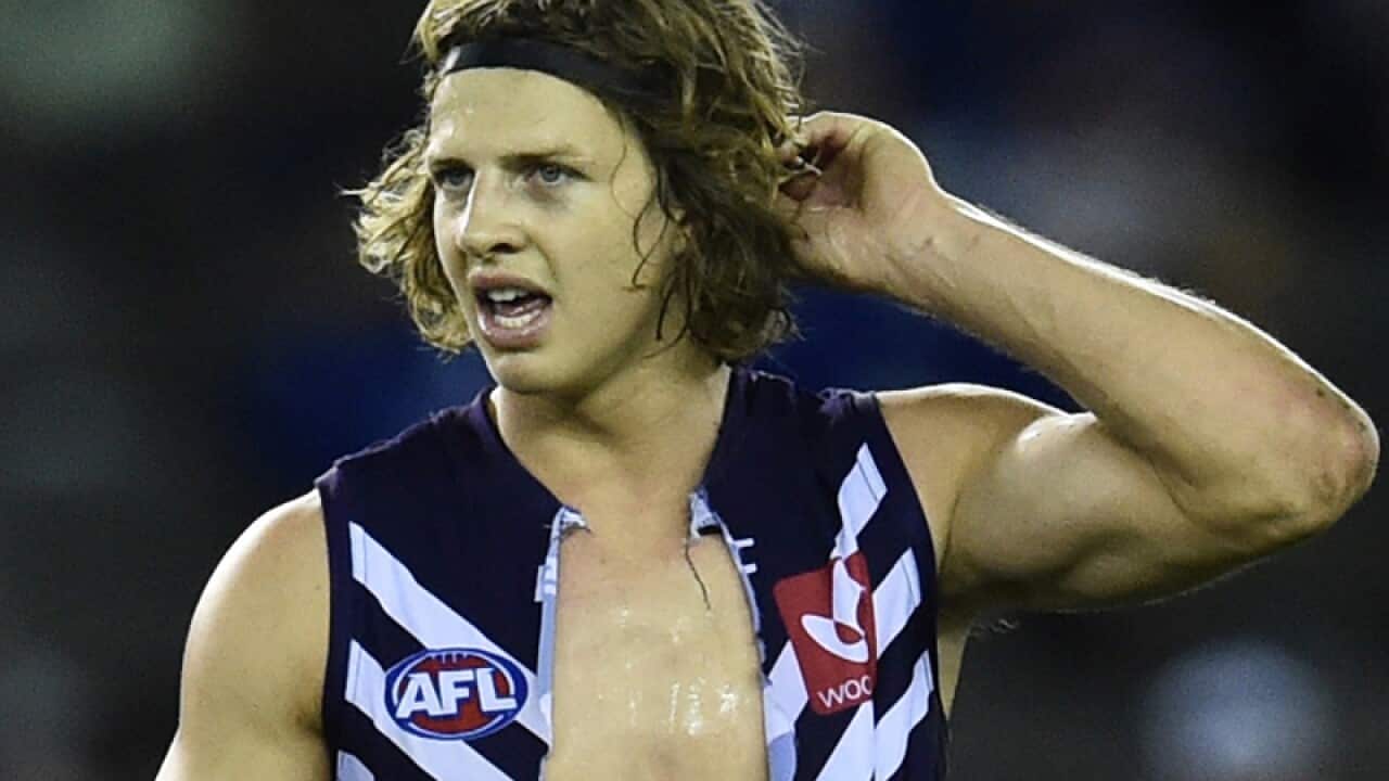 Fremantle Dockers player Nat Fyfe