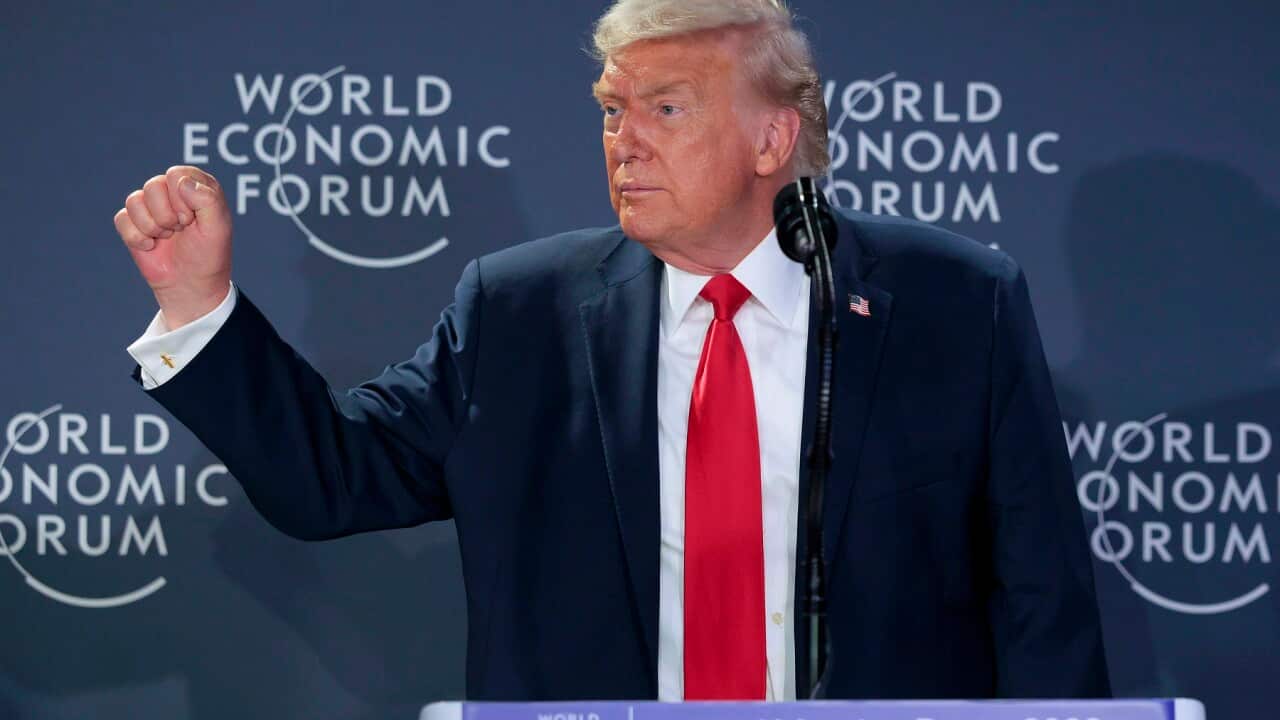 U.S. President Trump Attends World Economic Forum In Davos
