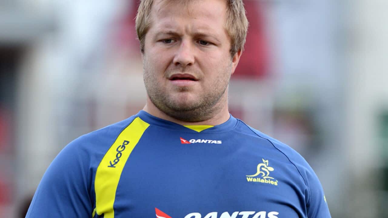 File photo of Benn Robinson at training