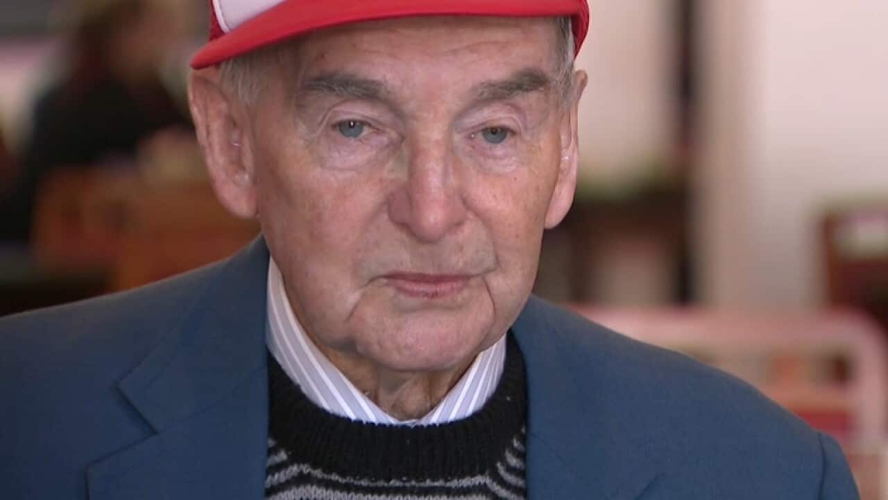 Veteran Ernest Baddeley