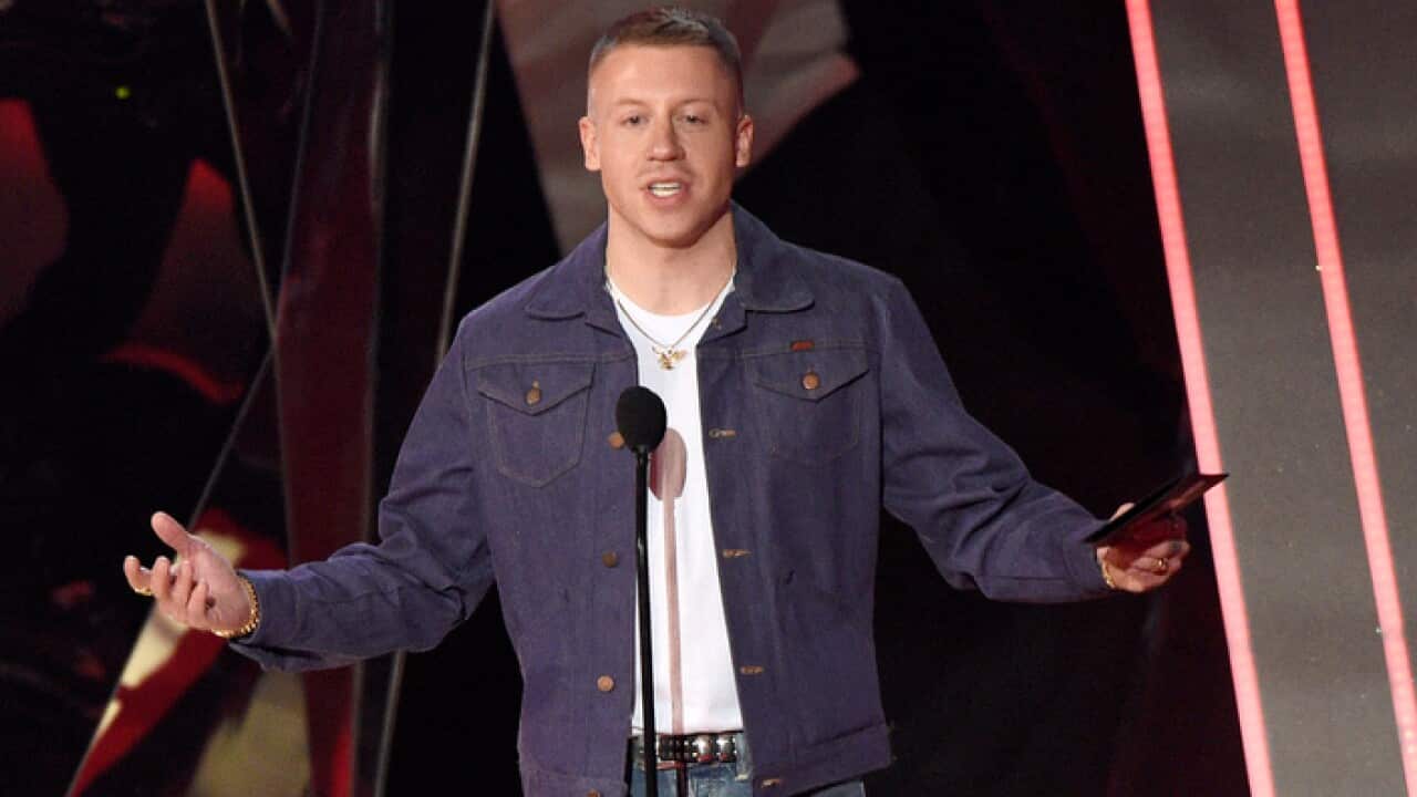 The US singer Macklemore
