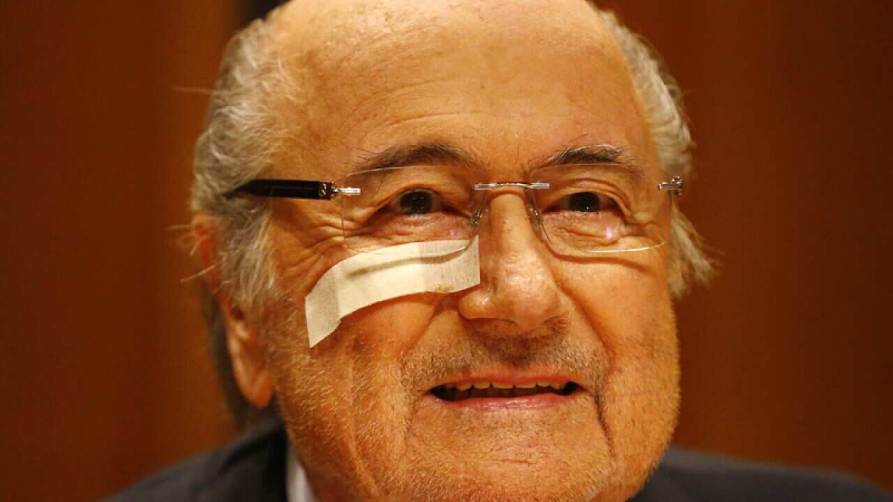 FIFA president Sepp Blatter