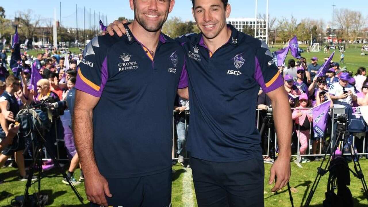 Cameron Smith and Billy Slater
