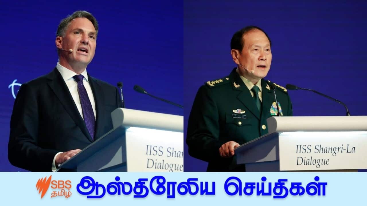 Richard Marles and Wei Fenghe
