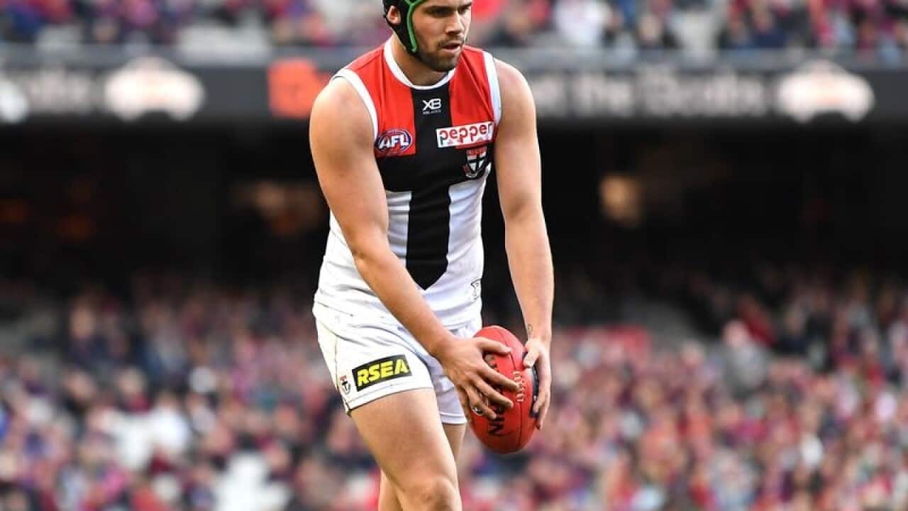 AFL DEMONS SAINTS McCartin