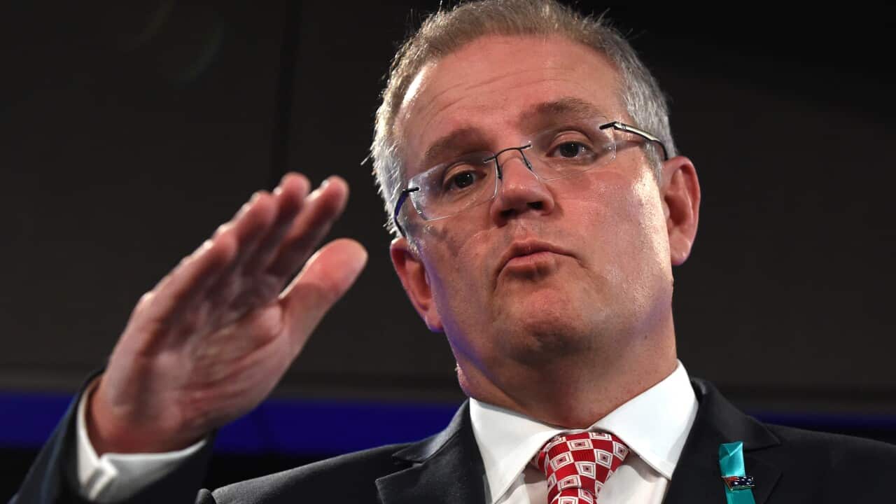 Federal Minister for Social Services Scott Morrison  (AAP Image/Mick Tsikas)