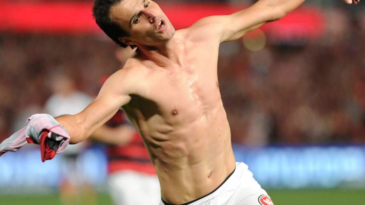 Western Sydney Wanderer's striker Labinot Haliti