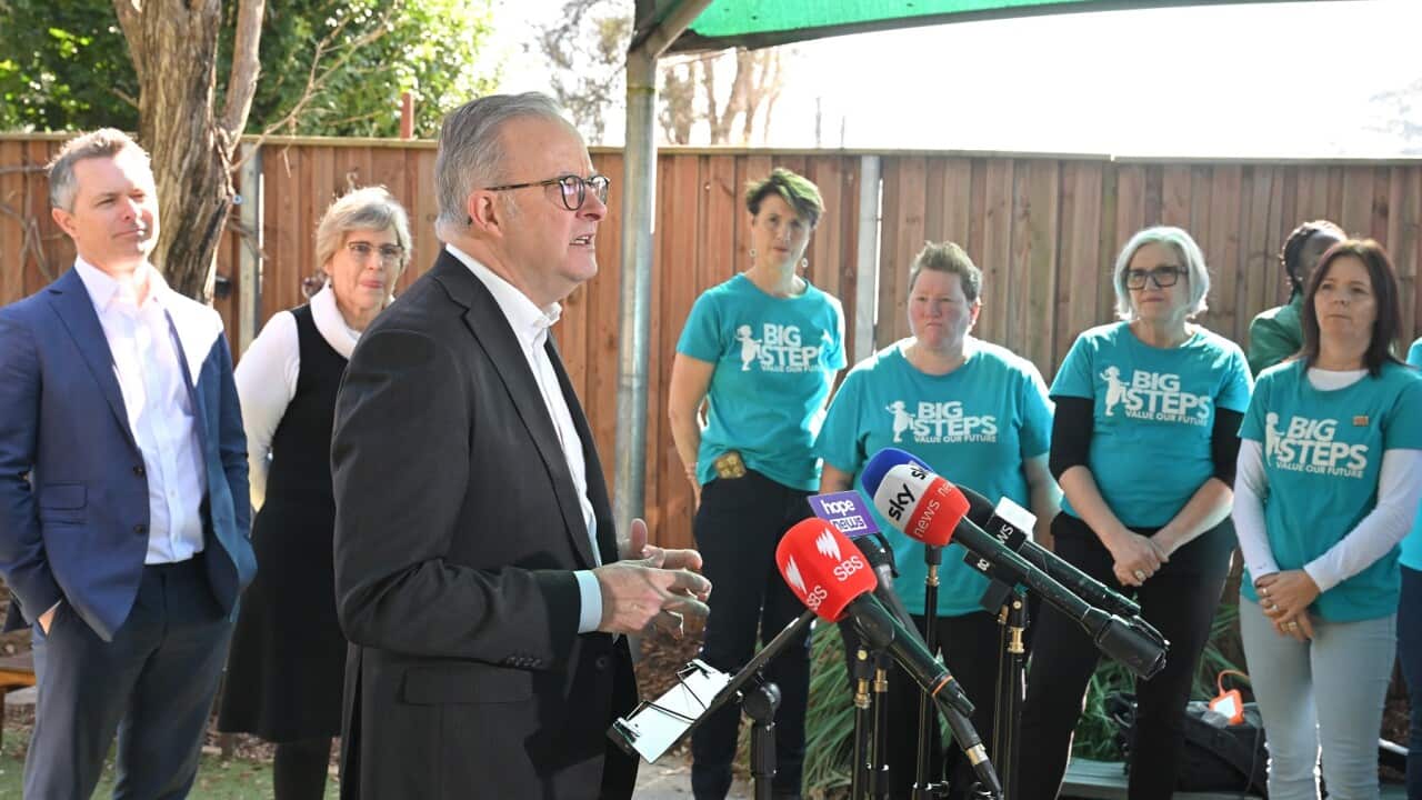 ANTHONY ALBANESE CHILDHOOD WORKERS PRESSER