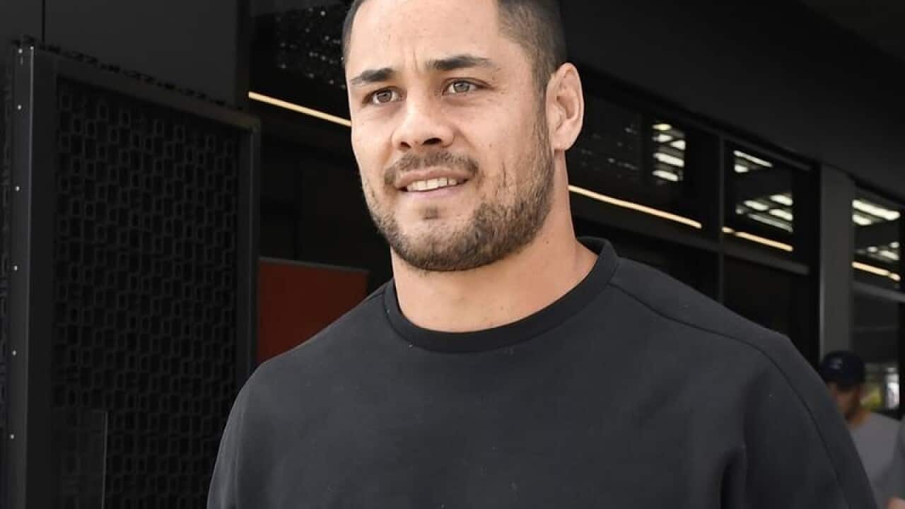 Gold Coast Titans player Jarryd Hayne
