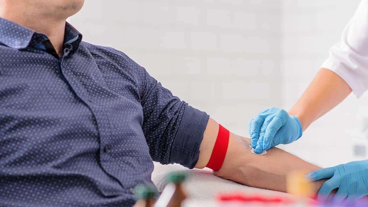 A blood donor.