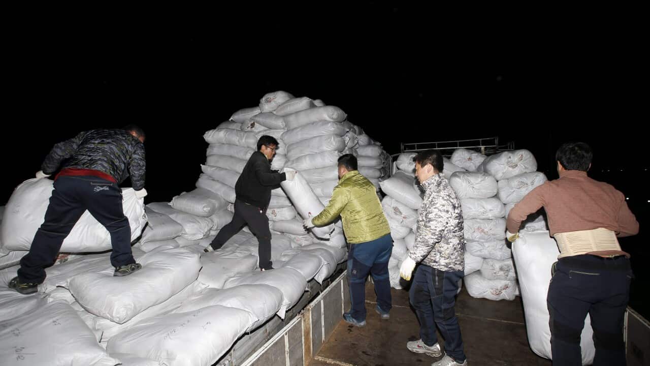 South Korean workers of the Kaesong industrial complex 