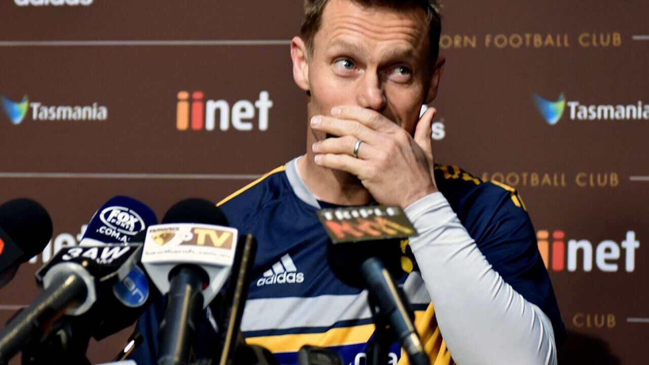 Hawthorn AFL player Sam Mitchell