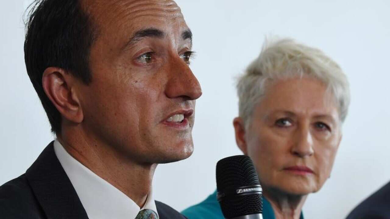 Wentworth by-election candidates Dave Sharma and Dr Kerryn Phelps.