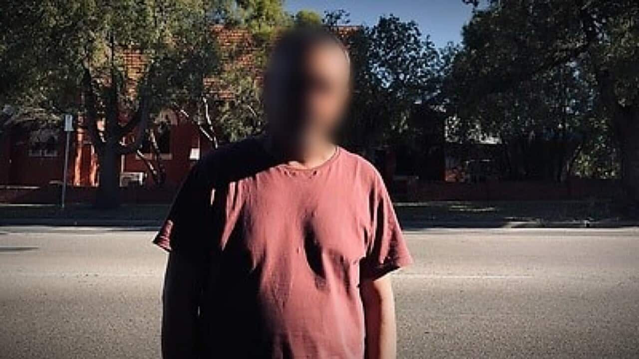 Afghan refugee 'Ali' - not his real name - from Swan Hill