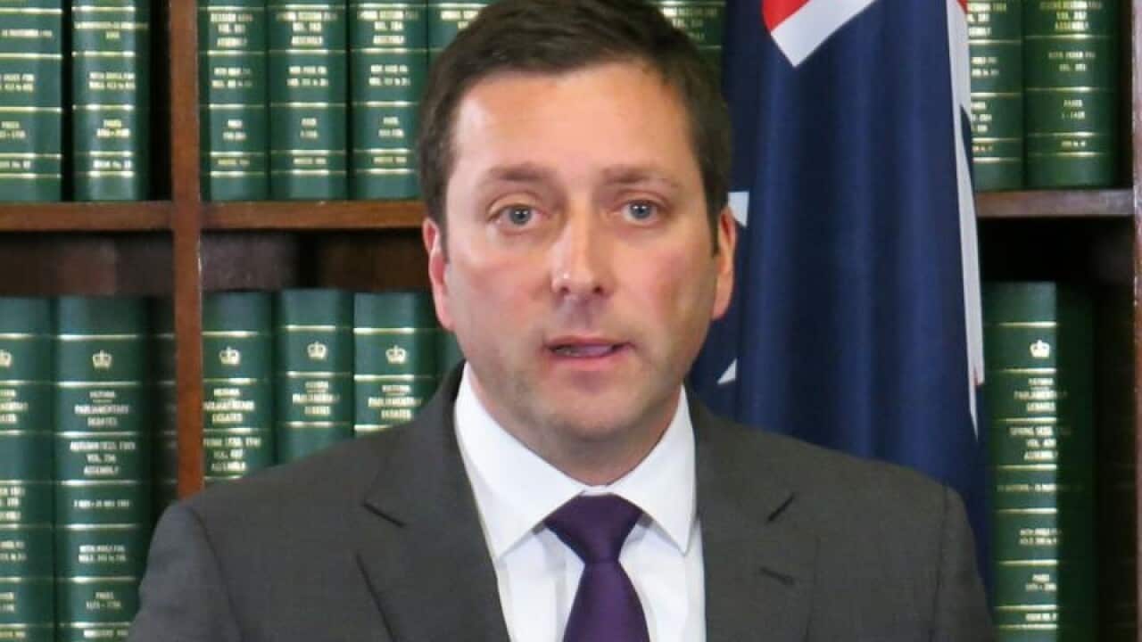 Victorian Opposition Leader Matthew Guy