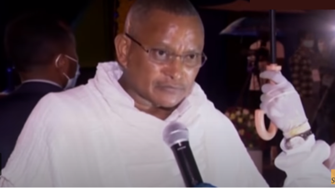 Debretsion Gebremichael gives new year speech