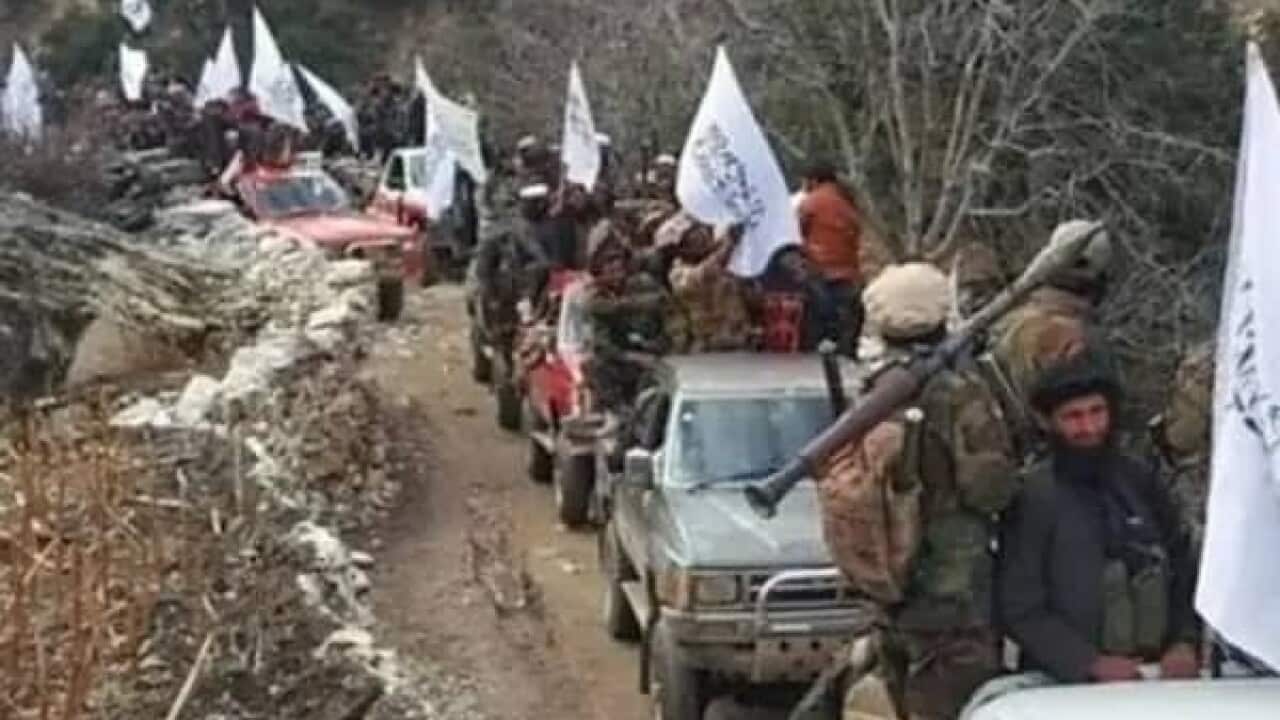 Taliban fighters