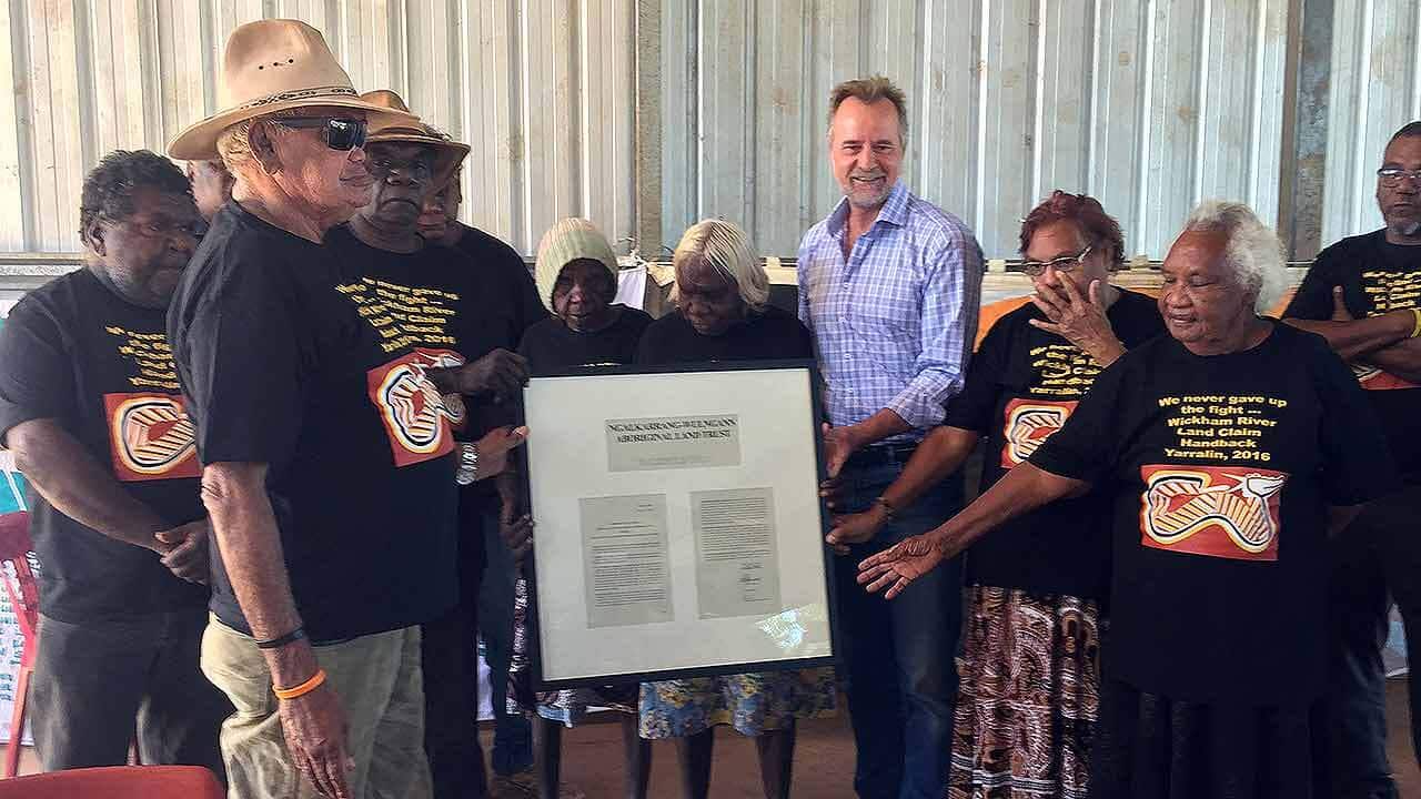 'We never gave up the fight' Yarralin land handed back after 40 years