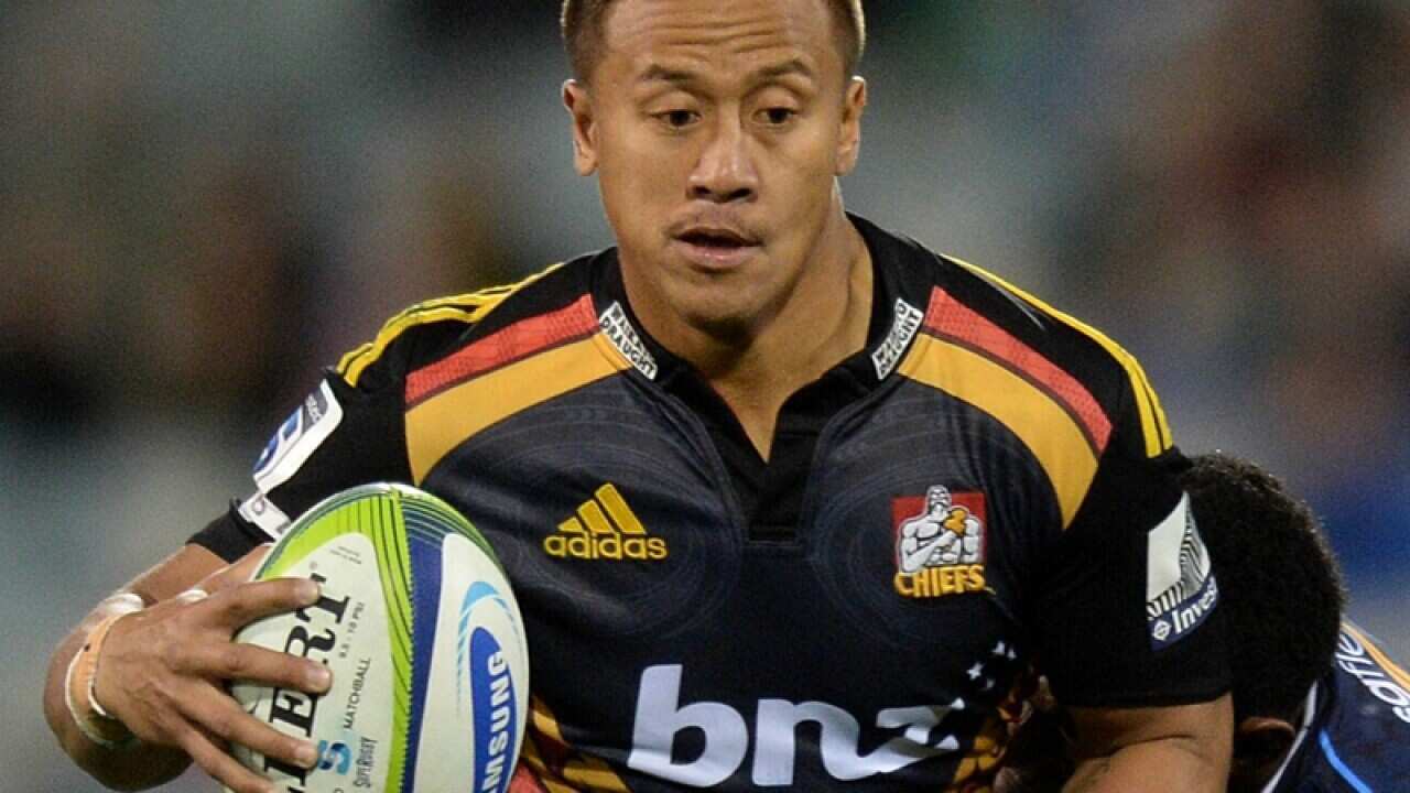 Waikato Chiefs' Augustine Pulu