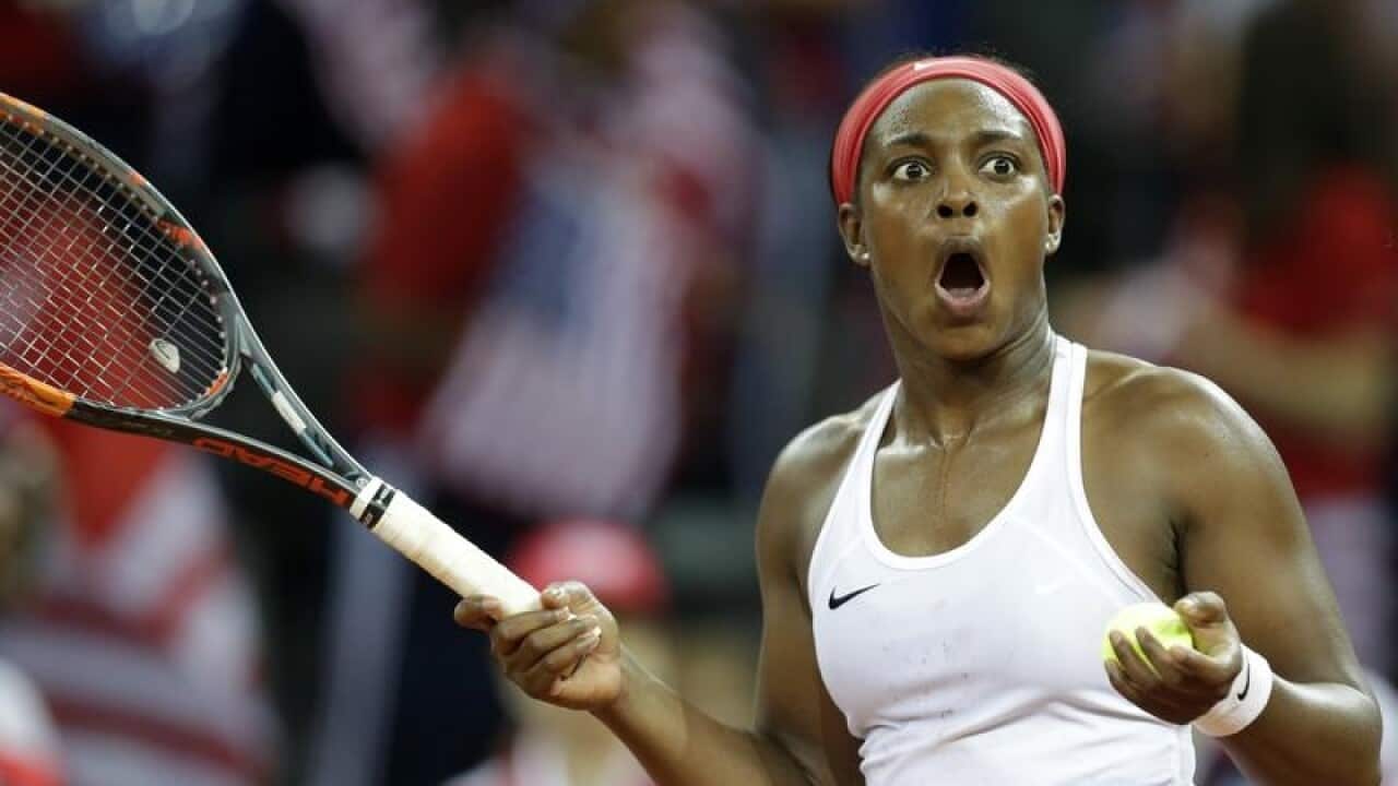Sloane Stephens.