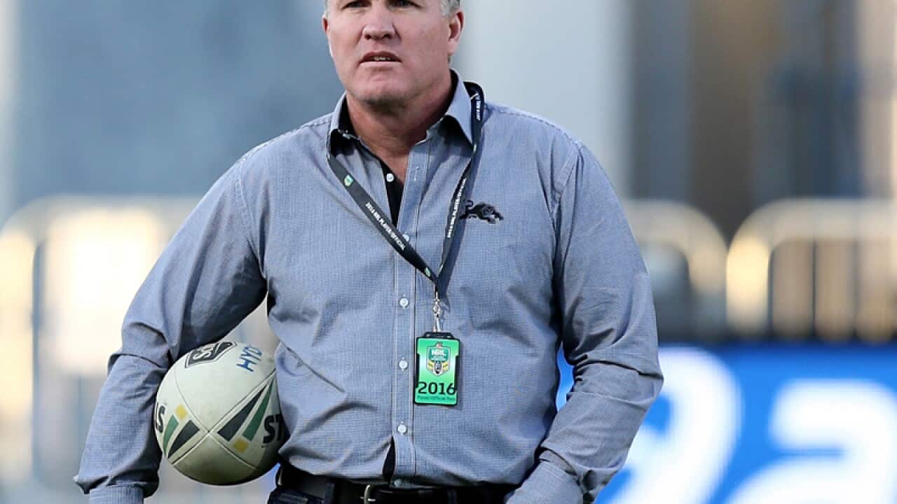 Anthony Griffin of the Panthers