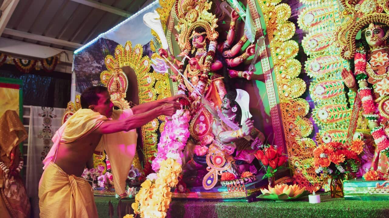 Image for read more article 'অস্ট্রেলিয়ায় পালিত হচ্ছে বাঙালি হিন্দু ধর্মাবলম্বীদের সবচেয়ে বড় ধর্মীয় অনুষ্ঠান দুর্গাপূজা'