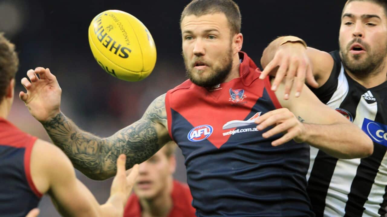 Melbourne Demons AFL forward Mitch Clark