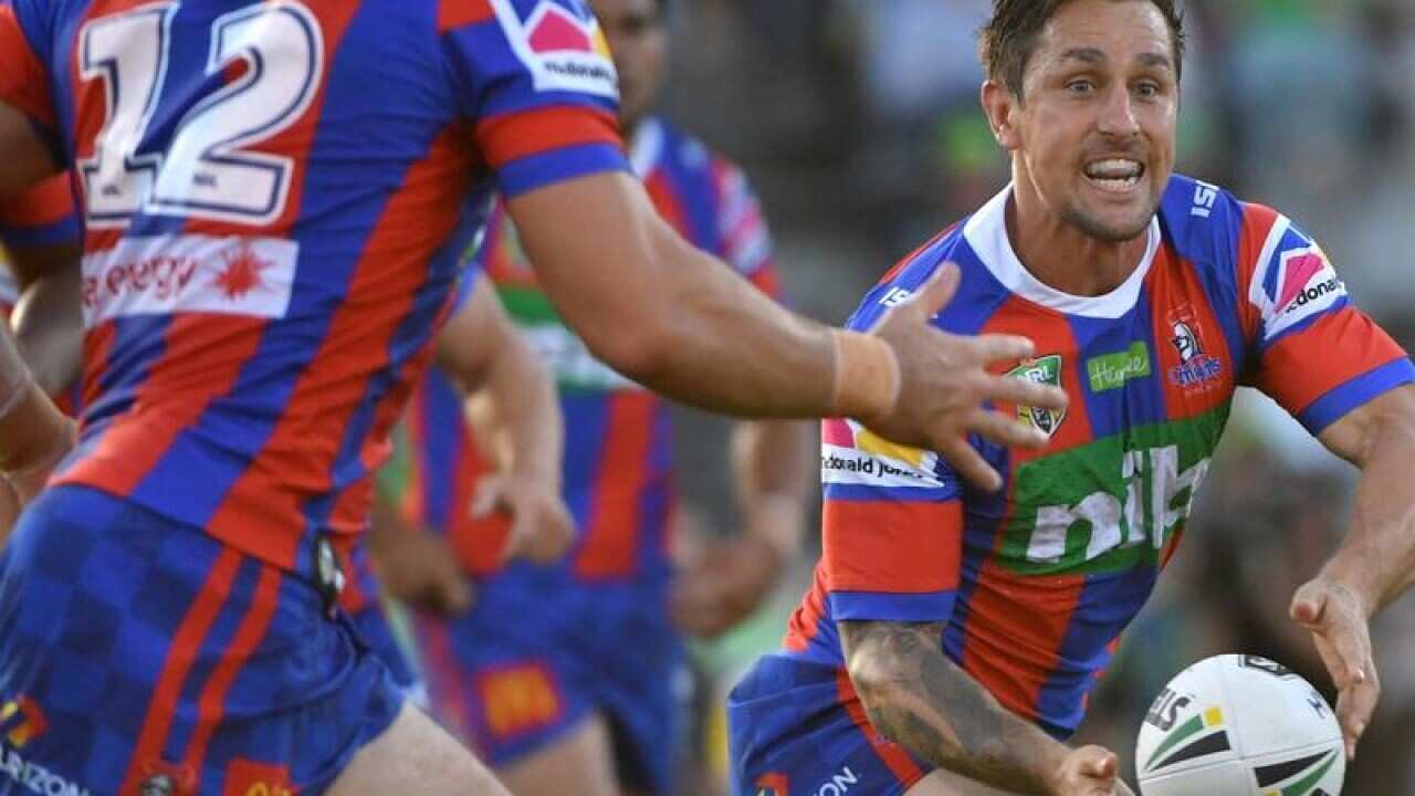 Mitchell Pearce of Newcastle