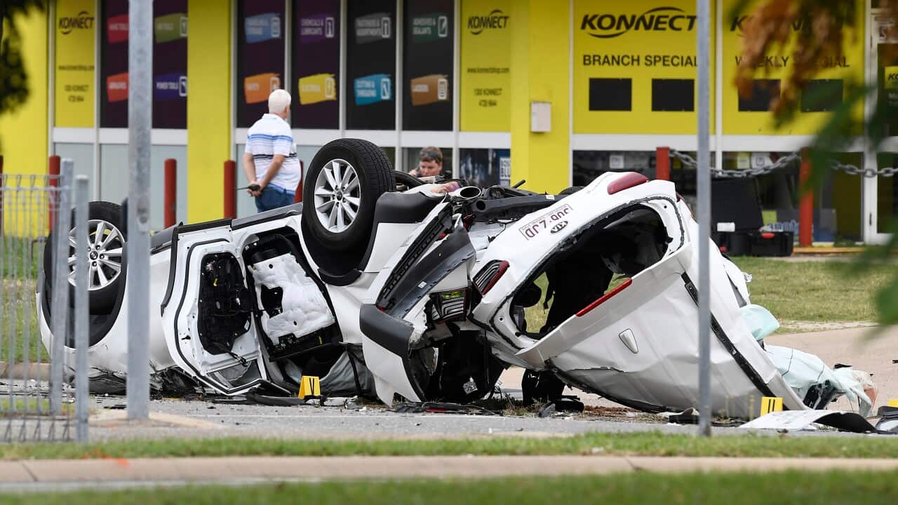 The aftermath of a serious road accident (Getty)