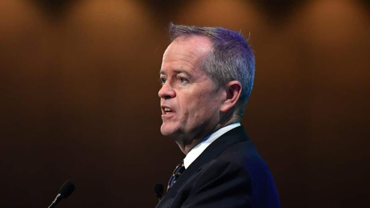 Opposition leader Bill Shorten