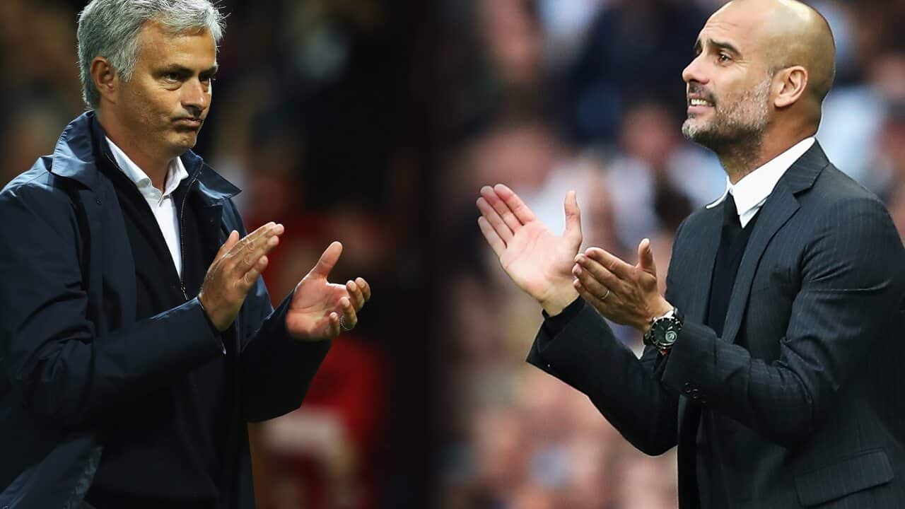 Guardiola and Mourinho