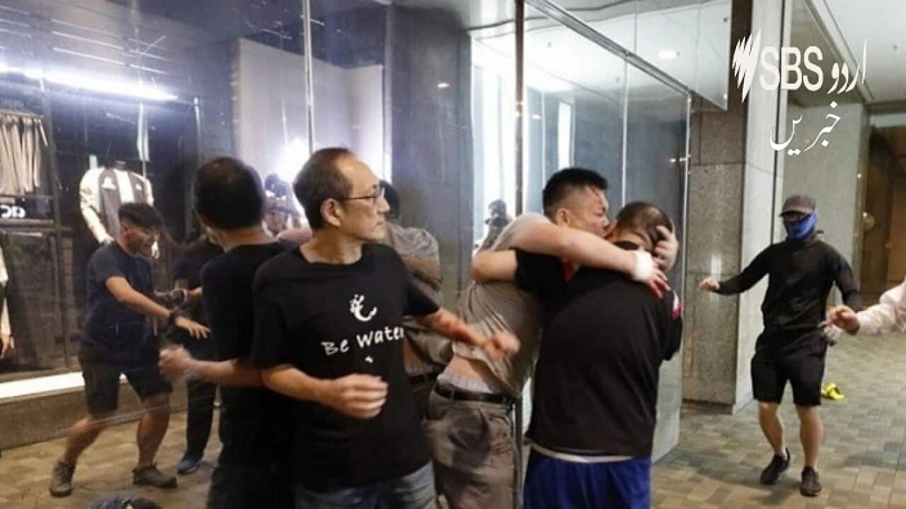 Politician has ear 'bitten off' during Hong Kong knife attack. (Twitter/lokinhei)