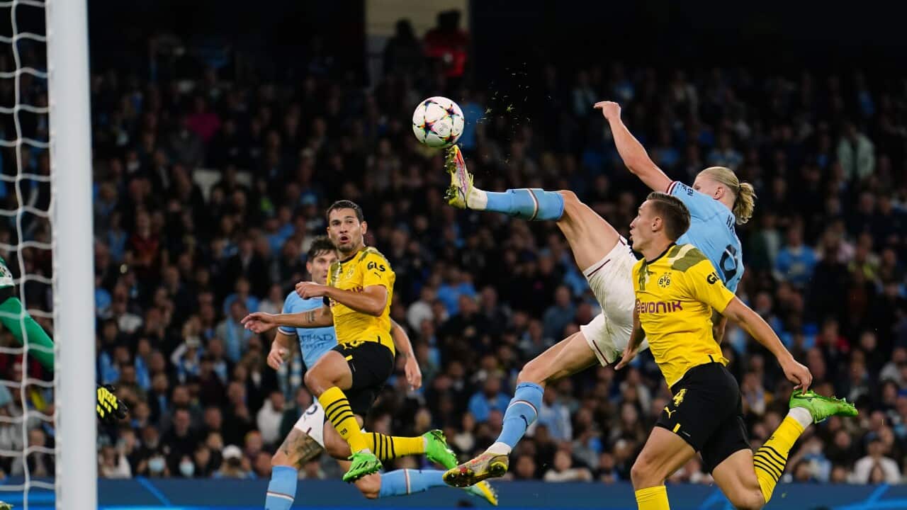 Manchester City v Borussia Dortmund - UEFA Champions League - Group G - Etihad Stadium