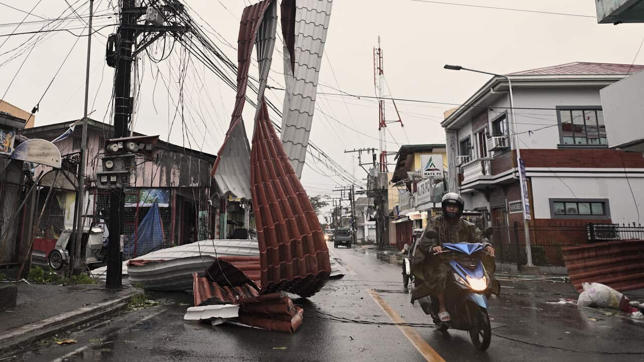 At least eight people dead after Philippines typhooon At least eight people dead after Philippines typhooon