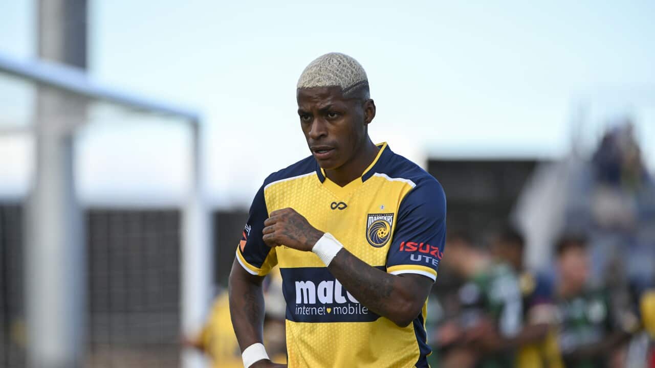 IZUZU A-Leagues Men, RD24, Western United FC v Central Coast Mariners at Wyndham Regional Football Facility in Tarneit, Victoria, Australia on 13th April 2024