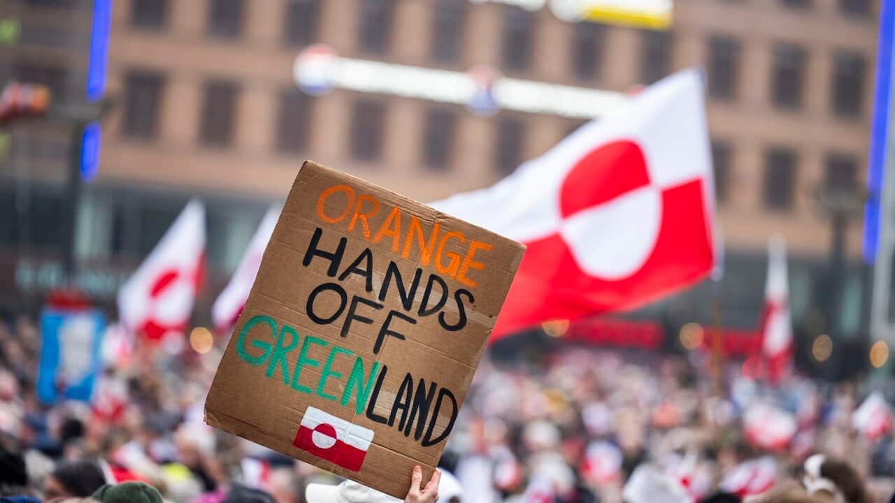 Protest In Copenhagen Against US Threats To Annex Greenland