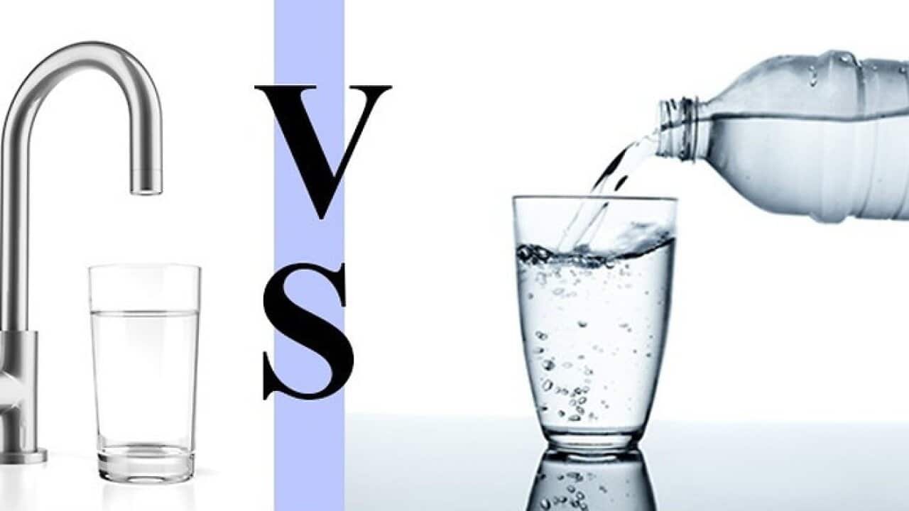 Tap water vs bottle water