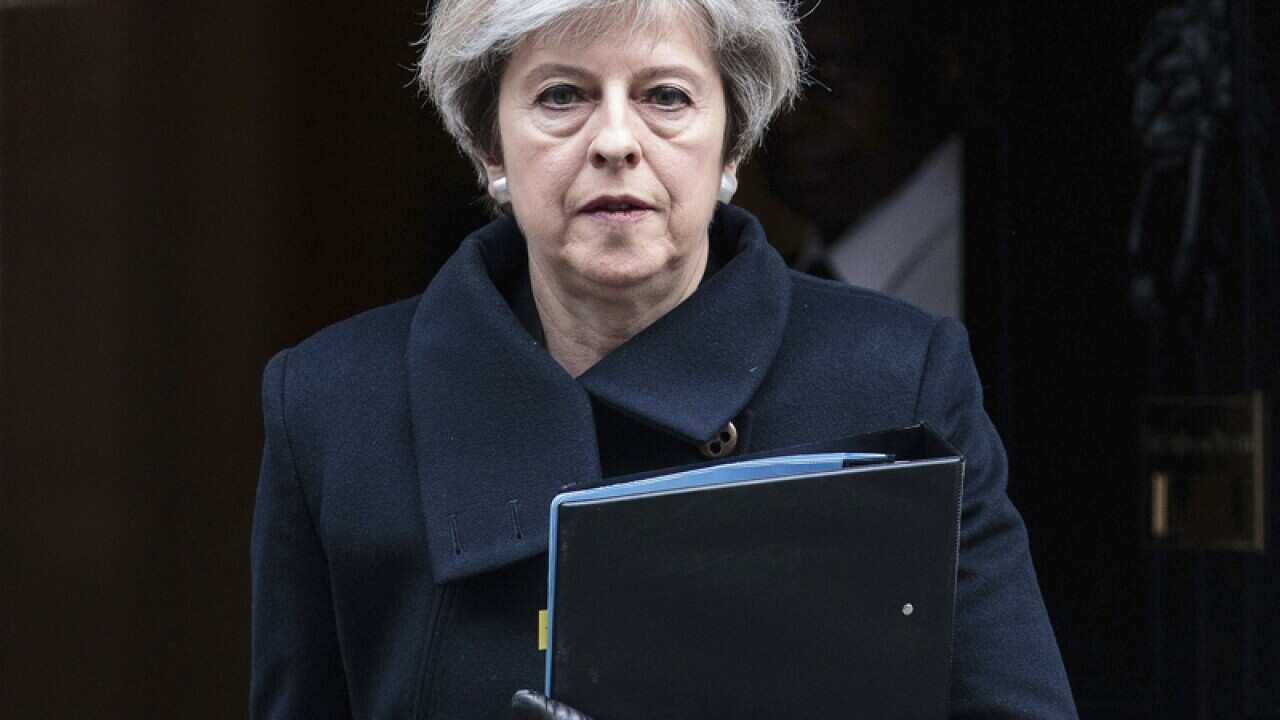 Britain's Prime Minister Theresa May